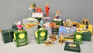 Large collection of Robert Harrop figurines to include Stingray, Thunderbirds, Joe 90, Magic Roundab