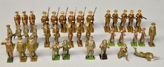 Britains, various lead military figures (36),