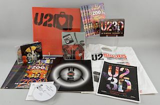 U2 Live DVD’s Elevation, ZOO TV remastered promo version, 4 x ZOO TV promo packs, Live from Mexico p