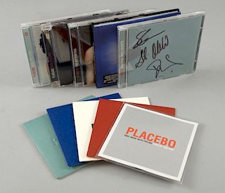 Placebo Sleeping With Ghosts signed CD album & various promo CDÉs from the album, Battle Of The Sun