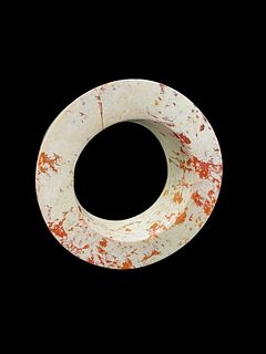 Ring Ornament, Late Neolithic Period, Liangzhu Culture  (3200 - 2300 BCE)