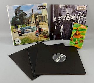 Oasis Be Here Now 12Ë box set presentation book with CD, 12Ë Promos of DÉYou Know What I Mean, b/w H