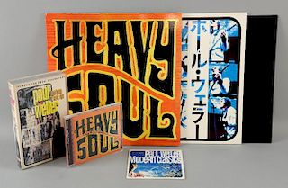 Paul Weller Heavy Soul signed CD & a vinyl album, Modern Classics promo CD, Highlights & Hang Ups 19