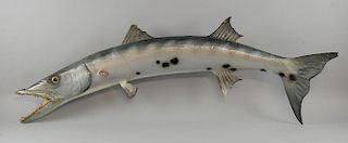 John Entwistle (The Who), painted cast of Barracuda fishing trophy, from the Sothebys sale of the es