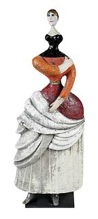 Roger Capron Ceramic Sculpture of a Woman