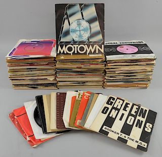 150+ 45 rpm records mainly Soul & Motown including Aretha Franklin, Harold Melvin and The Blue Notes