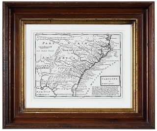 Moll - Map of Carolina