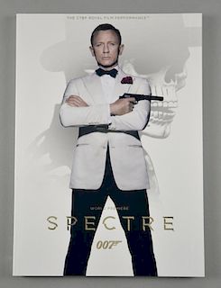James Bond Spectre (2015) World Premiere Souvenir brochure, limited edition & numbered, 11.5 x 8.5 i