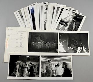 Alien 3 (1992) 20 Behind the scenes photographs, promotional photographs & script amendments pages d