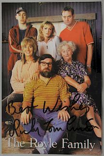 Ricky Tomlinson, The Royle Family, a signed photograph, 10 x 8 inches