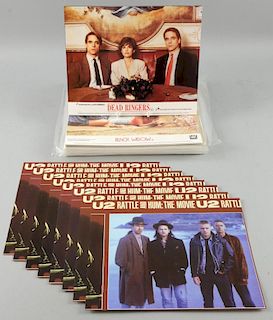 15 Movie Front of House sets including U2 Rattle & Hum, Black Widow, The Bone Collector, Born On The