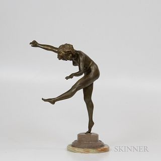 Nude Bronze Statue