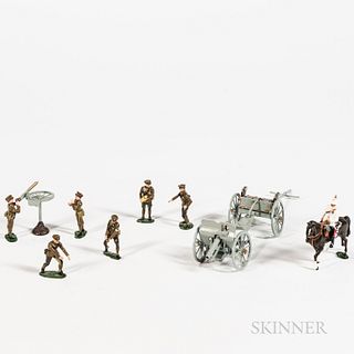 Six Britains Premier Series Miniature Soldier Sets