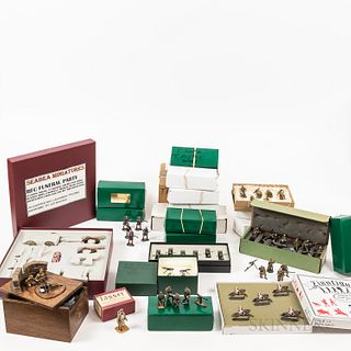 Twenty-three World War I Miniature Soldier Sets