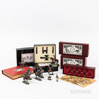 Twenty-two Napoleonic Miniature Soldier Sets