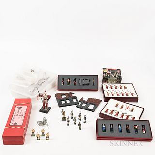 Ten Miniature Soldier Sets