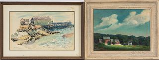 Six Works of New England Scenes