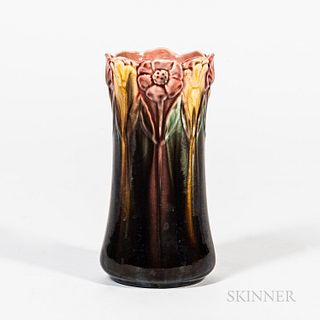 Arts and Crafts Glazed Pottery Vase