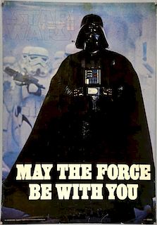 Star Wars (1977) Original Swedish Scandecor posters featuring Darth Vader, 20th Century Fox, rolled,