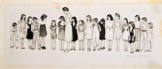 Norman Rockwell Lithograph, Signed Edition