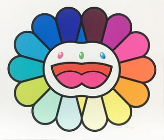 Takashi Murakami - Multicolor Double Face (White)