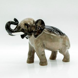 Royal Doulton Animal Figurine, Elephant, Trunk in Salute