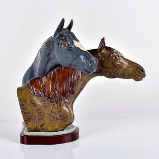 Horse Heads 1013511 - Lladro Porcelain Bust