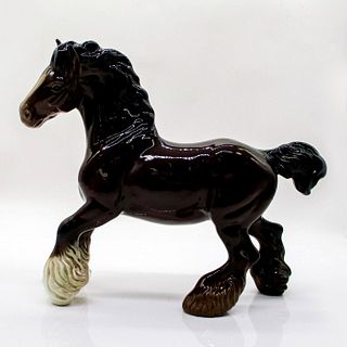 Horse Cantering Shire Brown DA45 - Royal Doulton Figurine