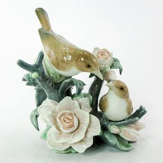Couple of Nightingales 1001228 - Lladro Porcelain Figurine