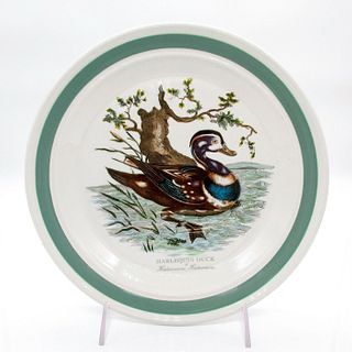 Portmeirion China Plate, Birds of Britain Harlequin Duck
