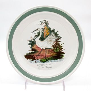 Portmeirion China Plate, Birds of Britain Little Egret