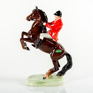 Beswick Horse and Rider Fox Hunt on a Rearing Horse 868