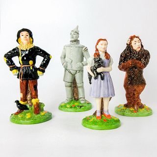 4pc Royal Doulton Figurines, The Wizard of Oz