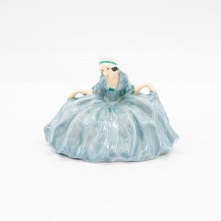 Polly Peachum in Blue, Rare - Royal Doulton Mini Figurine
