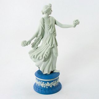 Wedgwood Jasperware Figurine, The Dancing Hours Floral Posy
