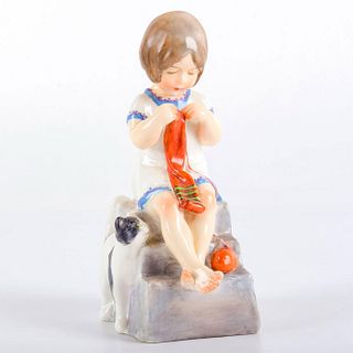 Royal Worcester Figurine, Saturdays Child 3262