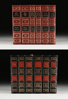 A GROUP OF TWELVE EASTON PRESS TITLES, WINSTON CHURCHILL'S WORLD WAR I AND II SERIES, CONNECTICUT,