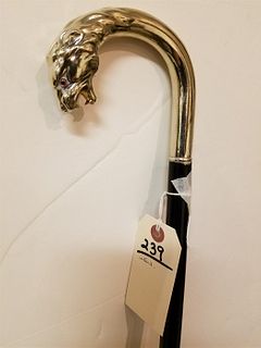 STERL HANDLE CANE PANTHER