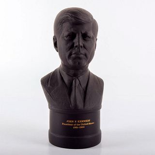 John F. Kennedy Basalt Bust #679 - Wedgwood