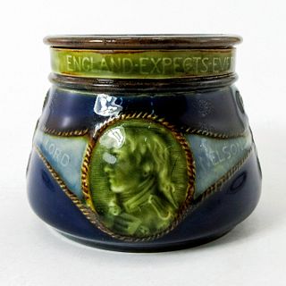 Antique Vice Admiral Lord Nelson Vase