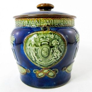 Vice Admiral Lord Nelson Commemorative Tea Biscuit Jar