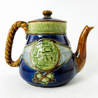 Antique Vice Admiral Lord Nelson Commemorative Teapot