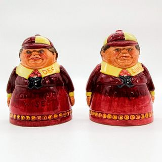 Royal Doulton Salt and Pepper Shakers, Tweedle Dee and Dum