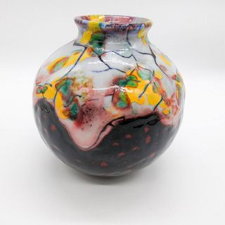 Royal Doulton Burslem Artwares Flambe Vase, Yantai BA30