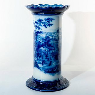 Doulton Burslem Ceramic Vase, Switzerland