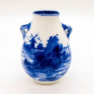 Royal Doulton Seriesware Mini Vase, Dutch Scene