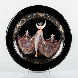 Royal Doulton House of Erte Plate, Queen of the Night