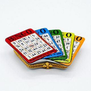 Bingo Cards - Limoges Trinket Box