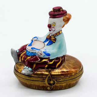 Clown - Limoges Trinket Box