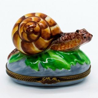 Snail - Limoges Trinket Box